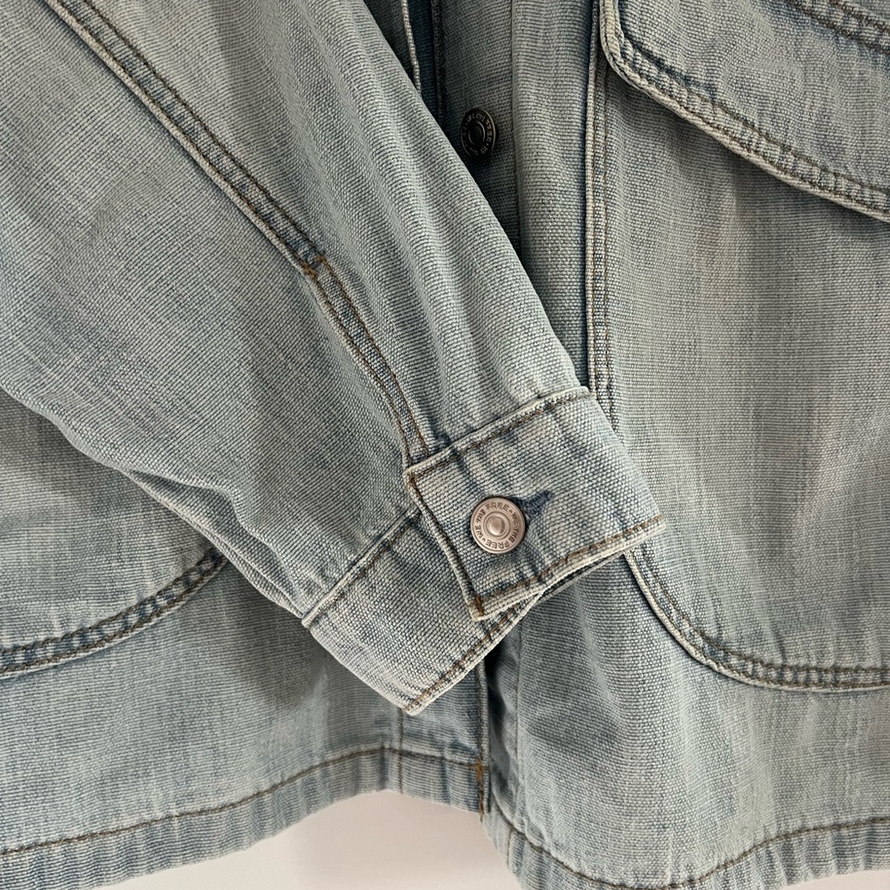 We the free lemon denim jacket - Picture 8 of 10